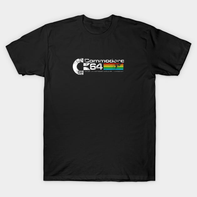 Commodore 64 retro logo T-Shirt by SubwayTokin